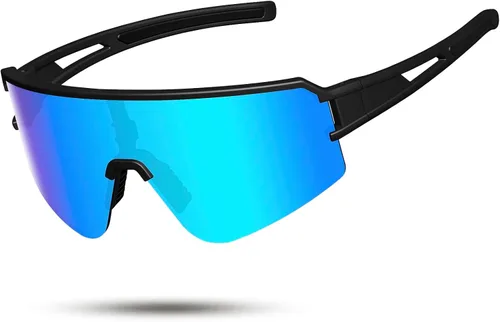 SPOSUNE Gafas de ciclismo polarizadas para hombres y mujeres, protección UV400, gafas de sol deportivas para béisbol, correr, pesca, equitación