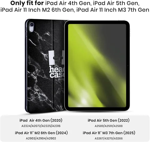 Miniatura 2 de Head Case Designs Airedale Terrier - Funda para iPad Air (2020), diseño de raza de perro