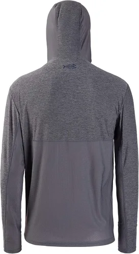 Miniatura 3 de BASSDASH UPF 50+ - Sudadera con capucha para hombre, protección solar UV, manga larga, rendimiento