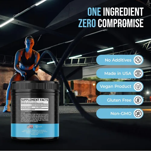 Miniatura 5 de Monohidrato de creatina micronizada – Apoya la fuerza y el rendimiento muscular Ultra puro, sin sabor, 60 porciones, 10.58 oz – Fabricado