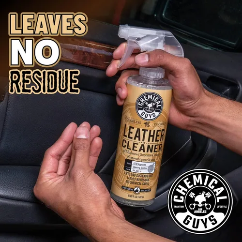 Miniatura 6 de Chemical Guys SPI_109_04 - Kit completo para el cuidado del cuero Leather Cleaner y Conditioner para uso en interiores de autos, ropa de cuero