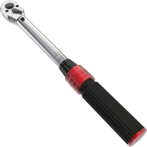 SuZhi Juego de llaves dinamométricas de 1/4 pulgadas para bicicleta pequeña 20-220 in.lb / 2.3-24.9 Nm de material de aleación de aluminio y Cr-Mo