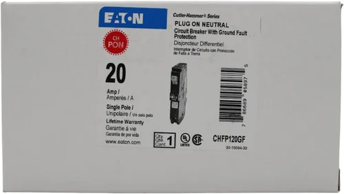 Miniatura 7 de CHFP120GF 20A GFCI Disyuntor - Cantidad 1