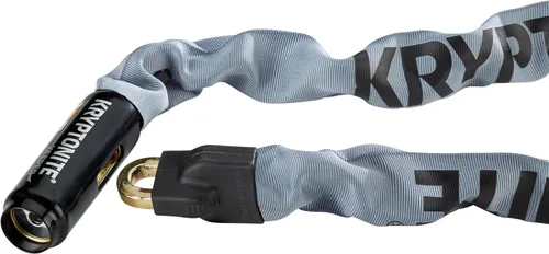 Miniatura 2 de Kryptonite Keeper 785 Candado de Cadena para Bicicleta, 2.8 Pies de Largo, Candado de Cadena para Bicicleta Resistente Antirrobo con Llaves para Gris