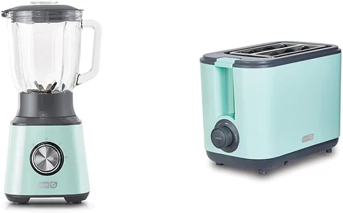 Miniatura 6 de Dash Quest Blender - Batidora de cocina de 600 W con jarra de vidrio de 1.5 litros, cuchillas de acero inoxidable, 3 velocidades + pulso