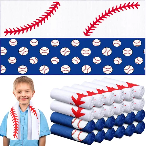 Miniatura 37 de FuWeave Paquete de 12 toallas de enfriamiento de béisbol para equipos deportivos, regalos de 40 x 12 pulgadas, toallas de enfriamiento deportivas