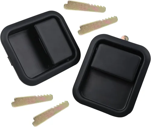 Miniatura 5 de APPERFiT Manijas de puerta exteriores con retenedores compatibles con Jeep Wrangler YJ TJ 1991-2006 con puertas completas, sustituye a 55176382AE