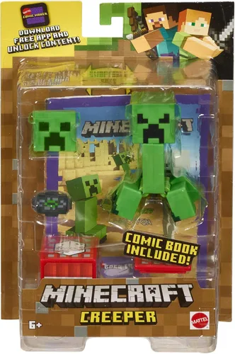 Miniatura 6 de Minecraft Comic Maker Creeper Figura de acción