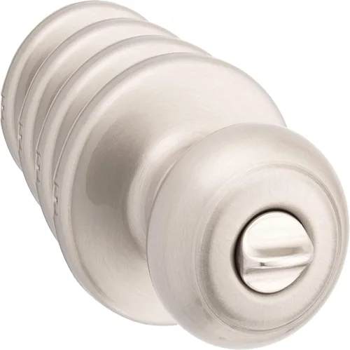 Miniatura 14 de Kwikset Cove - Pomo de puerta de privacidad interior con cerradura, manija de puerta para baño y dormitorio, pomo de puerta negro mate con cerradura