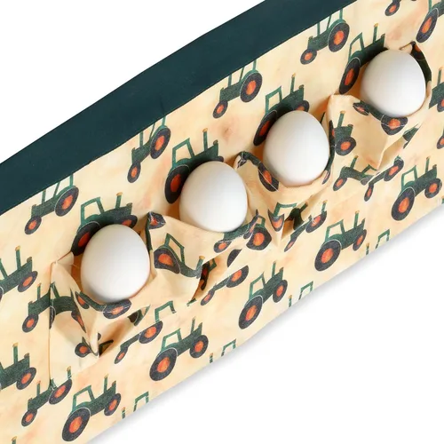 Miniatura 3 de Plum Hill Delantal de recolección de huevos de gallina, delantales de recolección de huevos para niños pequeños y niños pequeños, delantal