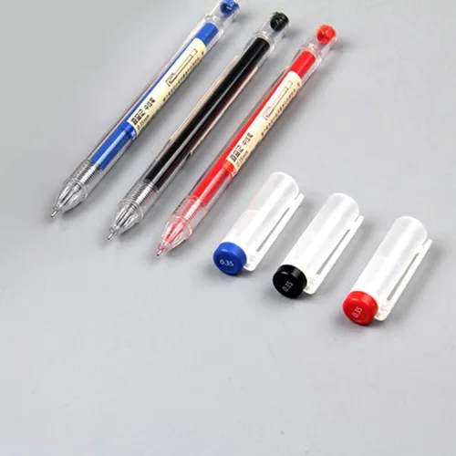 Miniatura 8 de 12 bolígrafos de tinta de gel negra de 0.014 in, bolígrafo extrafino, escritura suave para tomar notas, suministros escolares de oficina, regalos