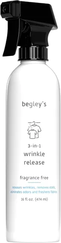 Miniatura 13 de Begley's Removedor de arrugas 3 en 1, liberación rápida de arrugas, removedor de adherencia estática, eliminador de olores y aerosol refrescante