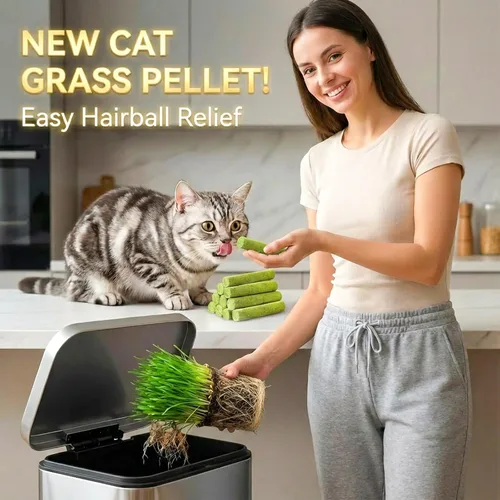 Miniatura 2 de 10Pcs/50g Cat Toys Kitten Freeze Dried Catnip Cat Grass Teething Stick Treat for Indoor Cats Edible Removal Hairballs Kitten Toys Kitty Chew for