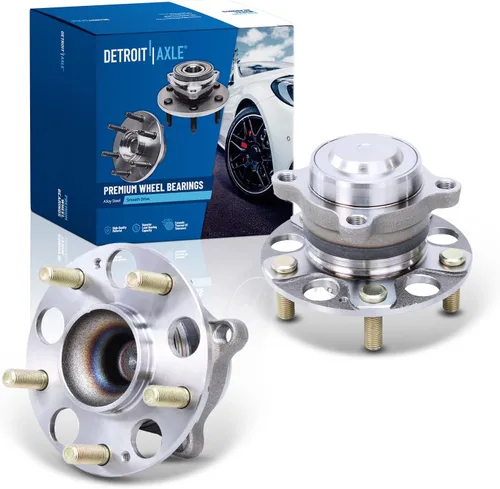 Miniatura 13 de Detroit Axle - Kit de 2 cubos de rodamiento de rueda delantera para Corolla 2003-2019, Matrix 2003-2013, Celica 2000-2005, Vibe 2003-2008, 1