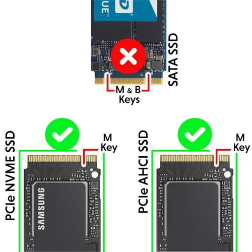 Miniatura 4 de LINKUP - Cable interno U.2 de 16G (85Ω 85ohm PCIe Gen 4 Mini SAS HD a U.2/SFF-8643 a SFF-8639) con alimentación SATA - 2.0 ft/2 pies