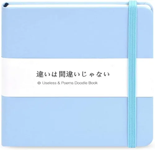Miniatura 26 de Mifuner Cuadernos Mini de 5x5, 80gsm, Páginas en Blanco, Cuadernos de Bocetos, Diario de Viajes, Cuaderno de Bolsillo, Tapa Dura, Cuaderno