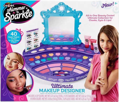 Miniatura 7 de Cra-Z-Art Shimmer' n Sparkle - Kit de diseño de maquillaje real Maquillaje real, para mayores de 6 años