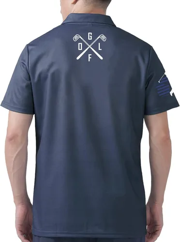 Miniatura 4 de PAGYMO Golf Shirts for Men Funny Golf Polos for Men Tropical Golf Shirts for Men Golf Gift