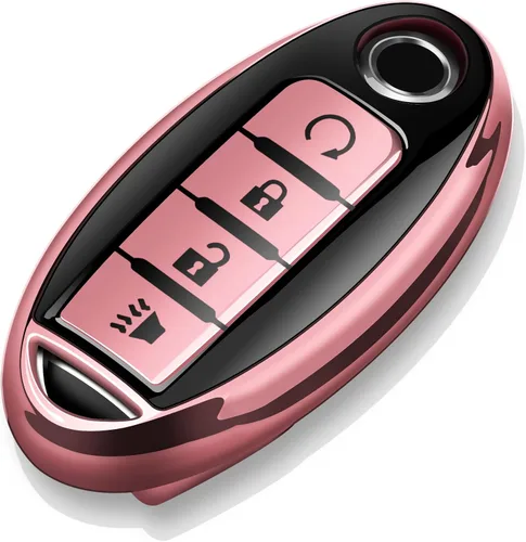 Miniatura 11 de Tukellen Compatible con Nissan - Funda para llavero de TPU suave para Infiniti X-Trail Rogue Altima Quest Pathfinder Sentra Patrol CIMA Fuga Armada