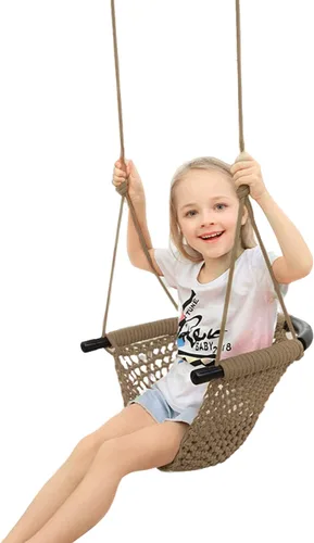 JKsmart Columpio para niños pequeños, columpio para niños, juego de columpios seguros para niños, perfecto para interiores, exteriores, patio de
