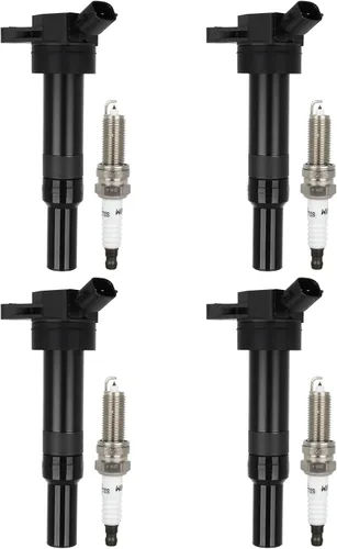 Miniatura 18 de ECCPP UF816 4 bobinas de encendido con 4 bujías de iridio 95125 para Hyundai Elantra Sonata Kona para Kia Forte Optima 2.0L GN10877 UF816 UF-816