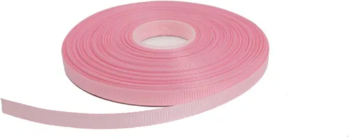 Miniatura 51 de Cinta de grogrén sólido de 25 yardas cada rollo, borde tejido 100% poliéster (1/4 pulgada, beige)