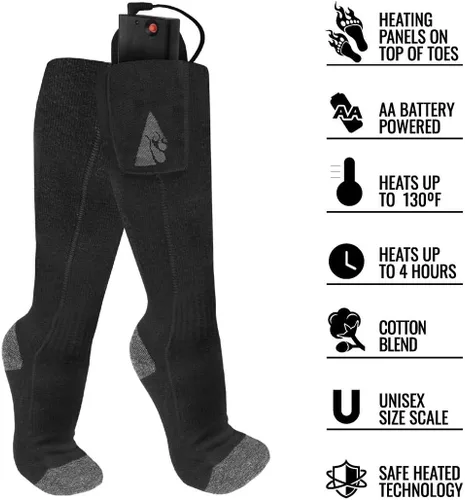 Miniatura 6 de ActionHeat Calcetines calefactables con batería AA Classic