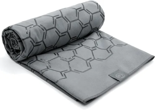 Eunzel Toalla de yoga para yoga caliente, toalla antideslizante de doble cara con agarre de silicona, toalla de microfibra absorbente para yoga