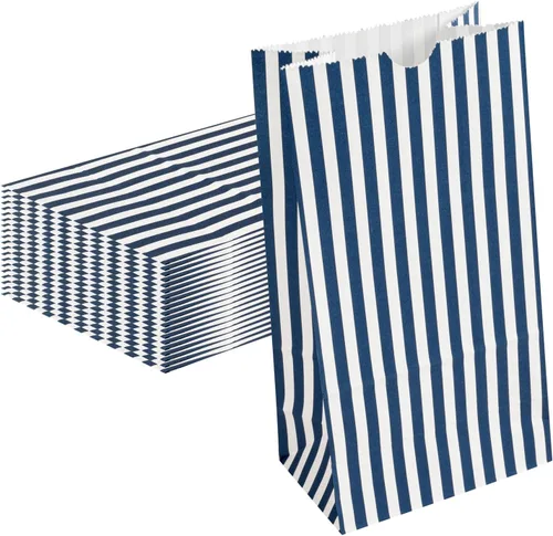 Miniatura 62 de Restaurantware Bag Tek - Bolsas de papel de 2 libras, 100 bolsas de almuerzo desechables, pequeñas para almuerzos, sándwiches y aperitivos, bolsas