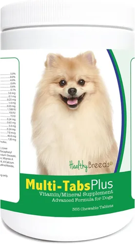 Miniatura 328 de Healthy Breeds American Staffordshire Terrier Multi-Tabs Plus tabletas masticables 180