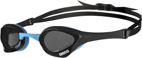 ARENA Unisex Cobra Ultra Swipe Racing Swim Goggles Anti-fog Technology Polycarbonate Hard Lens Humo Oscuro/Negro/Azul