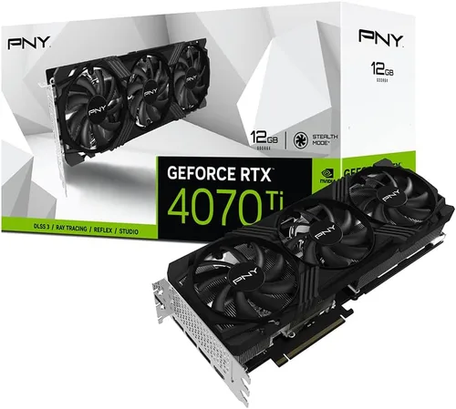 Miniatura 12 de PNY GeForce RTX 4070 Ti 12GB XLR8 Gaming Verto Epic-X RGB Triple Fan Tarjeta Gráfica DLSS 3