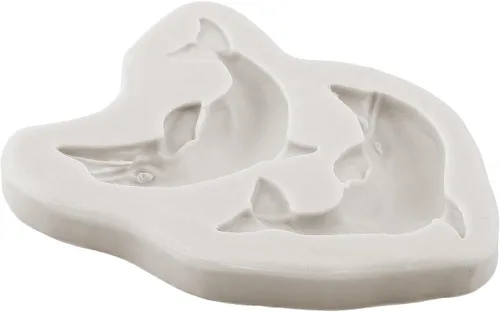 Miniatura 8 de Moldes de silicona para fondant, molde de caramelo de chocolate con delfín para decoración de pasteles, pasta de goma, arcilla polimérica