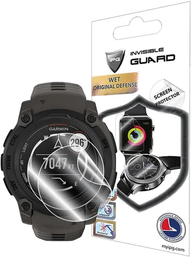 Miniatura 11 de IPG AMOLED Smartwatch Protector de pantalla de hidrogel para Garmin Instinct Crossover (2 unidades) Invisible HD Clear Film Anti-Scratch Protector