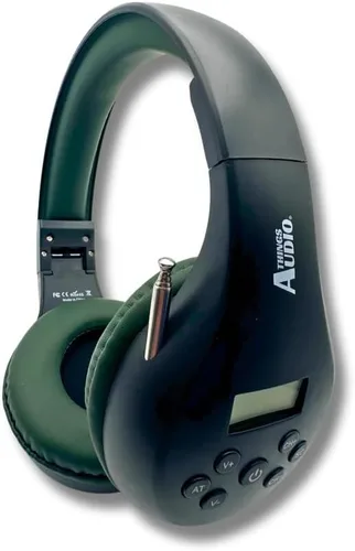 Miniatura 22 de Auriculares de radio FM personales portátiles con antena extraíble para gran recepción, caminar, trotar, relajarse, escuela, radio conversacional