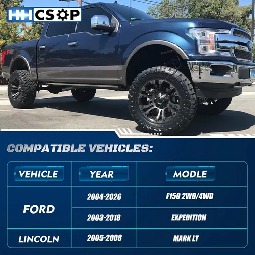 Miniatura 2 de Kit de elevación de nivelación delantera de 1.5 pulgadas para Ford F150 2WD 4WD 2004-2026, Ford Expedition 2003-2018, Lincoln Mark LT 2005-2008
