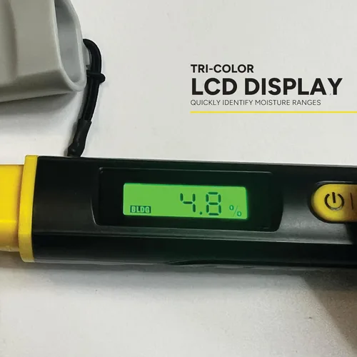Miniatura 5 de General Tools - MMP100 - Medidor de humedad digital compacto – Herramienta con pin detecta la humedad en madera y materiales de construcción