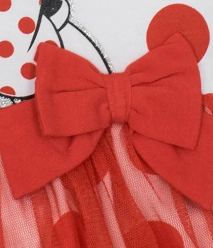 Miniatura 2 de Disney - Vestido de tul de Minnie Mouse para niñas o infantes