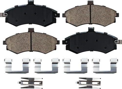 Miniatura 7 de Detroit Axle - Kit de freno delantero para Hyundai 01-02 06 Elantra, 99-01 Sonata Tiburon, rotores de freno de disco perforados y ranurados