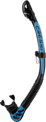 Miniatura 12 de Cressi Esnórquel seco plegable para adultos para buceo, esnórquel - Alpha Ultra Dry Hecho en Italia negro/púrpura/transparente