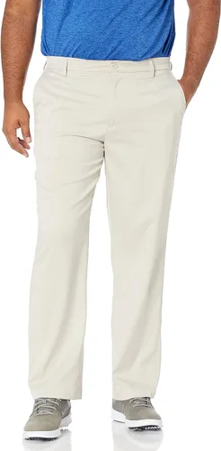 Tienda Essentials Pantalón de golf elástico de corte clásico para hombre (disponible en tallas grandes y altas)