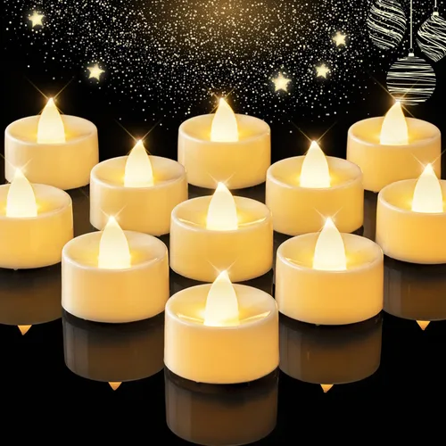 Miniatura 16 de Beichi Paquete de 100 velas LED sin llama a granel