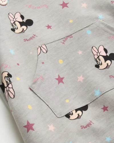 Miniatura 3 de Disney Mameluco para niñas - Conjunto de camiseta de 2 piezas Minnie Mouse, Winnie The Pooh