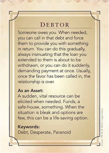 Miniatura 2 de Dune: Cartas de activos – Baraja de expansión de arquitecto – Dune Adventures in The Imperium, 56 cartas RPG expansión, paquete de accesorios, cada