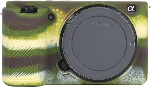 Miniatura 2 de ZV-E10 - Funda de silicona para Sony ZV-E10, color verde militar