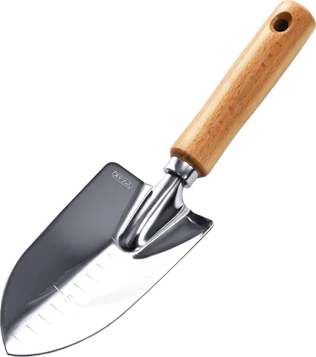 Miniatura 6 de Garden Helper Herramienta de jardín cultivador de mano 3 garras para plantar, rastrillo de mano de jardín de acero inoxidable japonés, mango