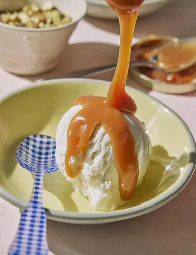 Miniatura 7 de Salsa de Caramelo Salado Coop's: Rica y Mantecosa, Gourmet, Todo Natural, Hecha a Mano, Sin Gluten, Sin GMO, Premiada, Toppings para Helado
