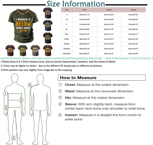 Miniatura 3 de Camisetas elegantes de manga corta para hombre, camisetas de corte clásico, cómodas blusas de cuello redondo de talla grande