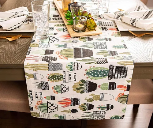 Miniatura 3 de DII Urban Cactus Kitchen Collection, camino de mesa, 14x108