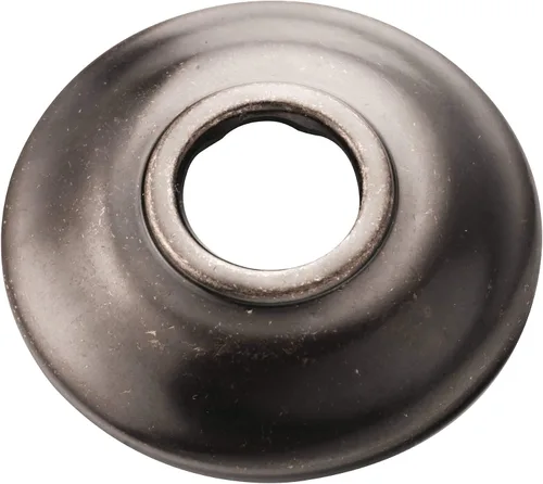 Miniatura 2 de Moen AT2199ORB Brida de repuesto para brazo de ducha universal estándar Moen brazos, bronce aceitado con brazo de ducha Moen 10154ORB de 6 pulgadas